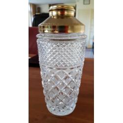 Mooie shaker kristal cocktailshaker