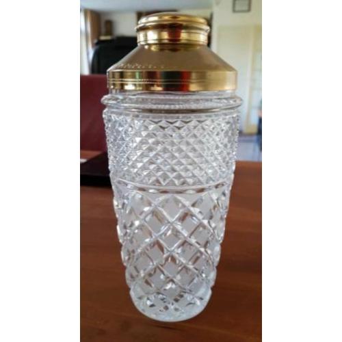 Mooie shaker kristal cocktailshaker