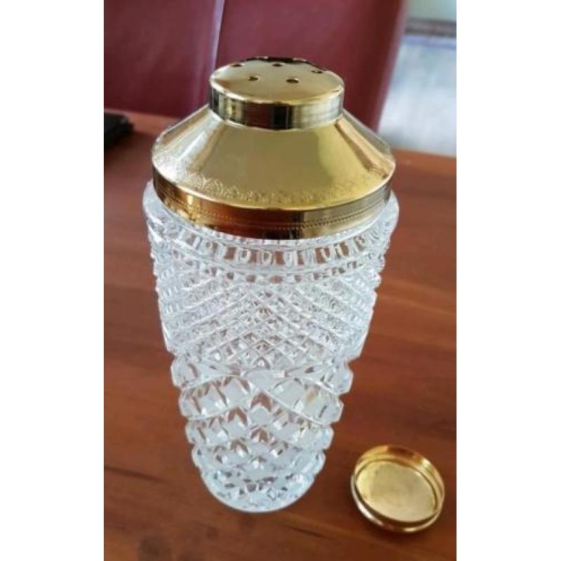Mooie shaker kristal cocktailshaker