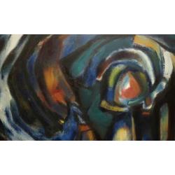 Christian Estrade, abstracte compositie