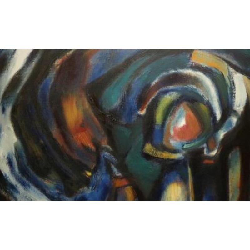 Christian Estrade, abstracte compositie