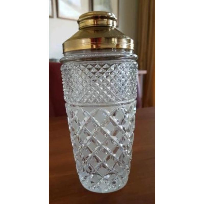 Mooie shaker kristal cocktailshaker