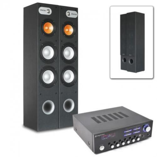 Fenton Stereo HiFi installatie incl. versterker, speakers en