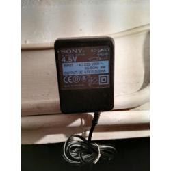 Sony discman D_JE 750 zilverincl adaptor