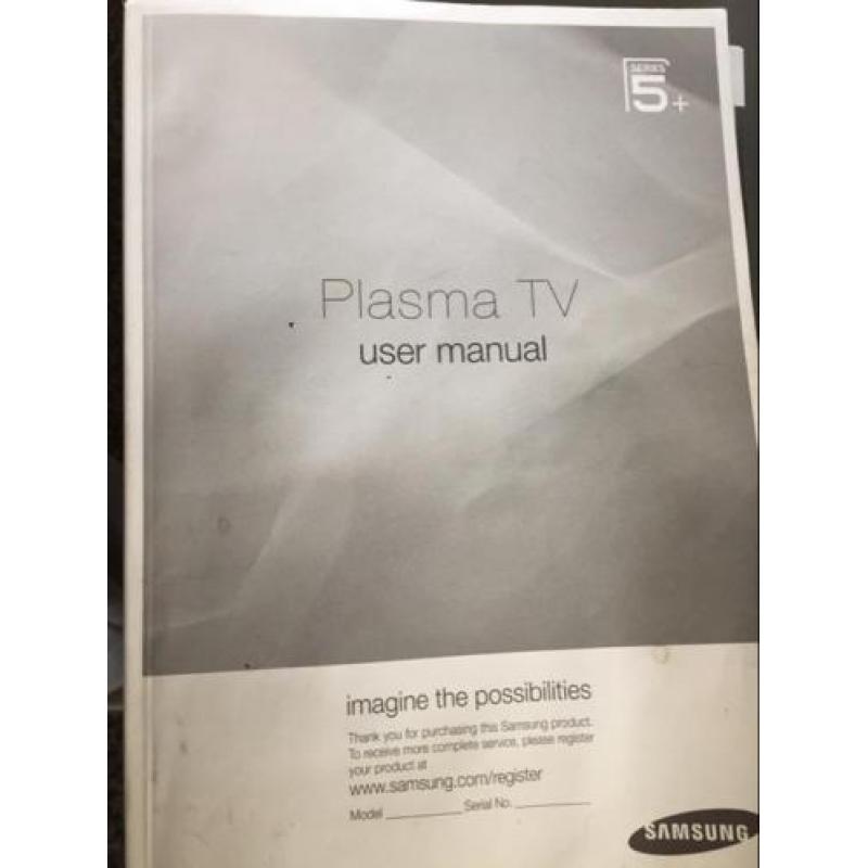 Samsung 55 inch plasma tv