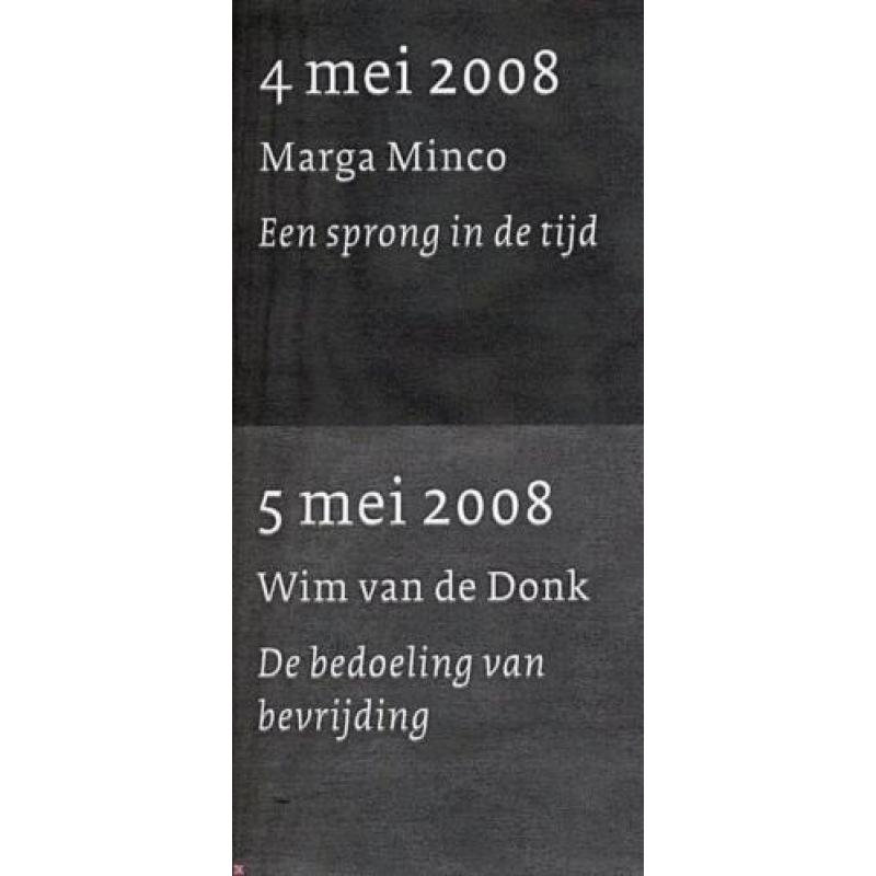 Nationaal Comite 4 en 5 mei 2005 / 2008 en 2017, CPNB
