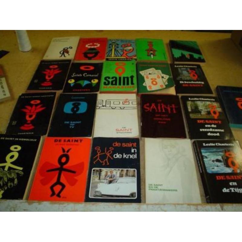The Saint en Ed McBain pockets ca. 24 stuks