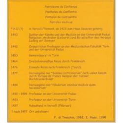 Summe der Milchprodukte; Panthaleonis Conflentia; 1477 /////