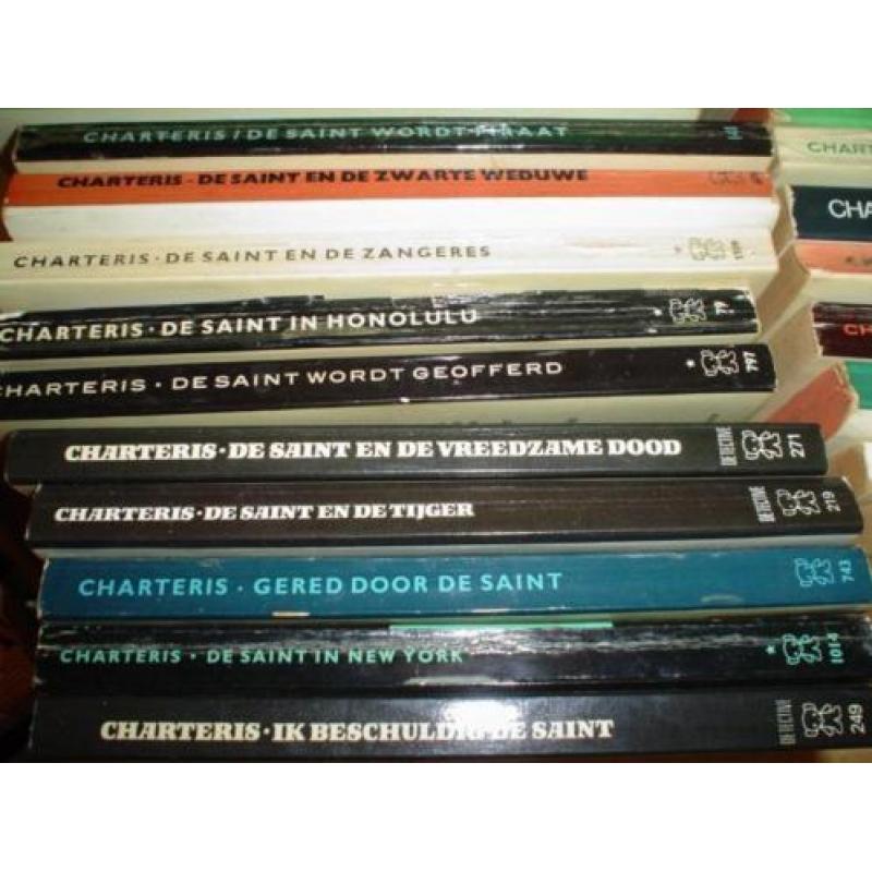 The Saint en Ed McBain pockets ca. 24 stuks