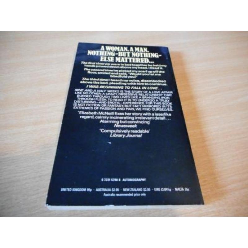 Nine and a half weeks. Fifty Shades gone wrong. Engels!