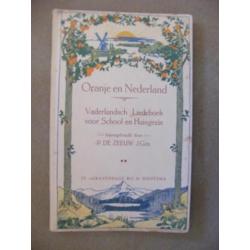 Oranje en Nederland - Vaderlandsch liedboek 1923