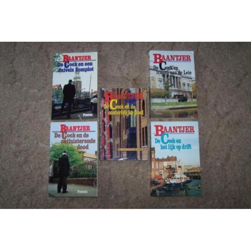 Vijf boeken van Baantjer