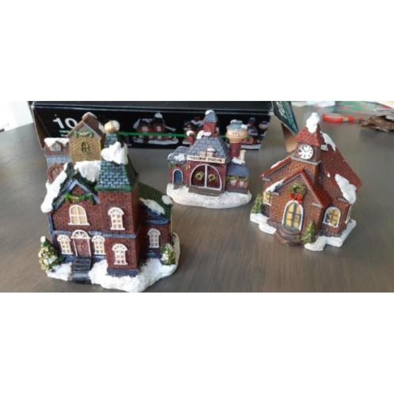Huisjes voor kerstdorp