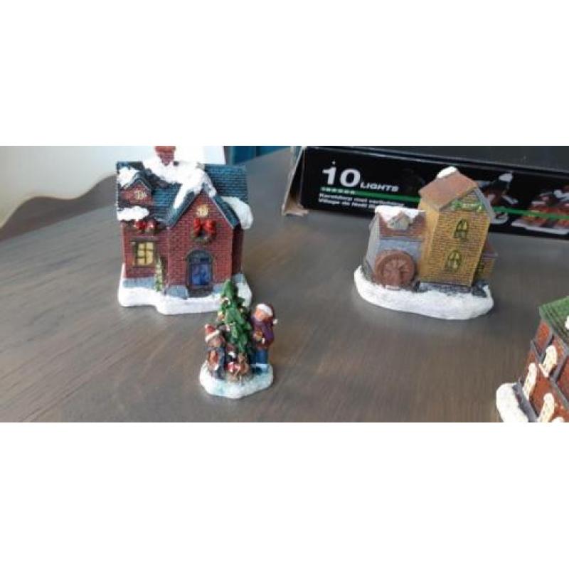 Huisjes voor kerstdorp