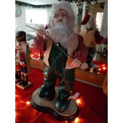 Vissende kerstman