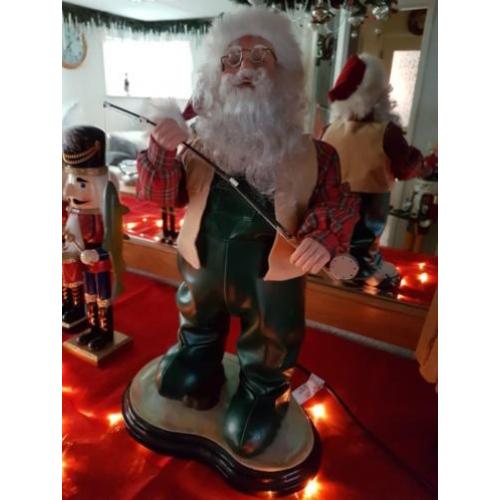 Vissende kerstman