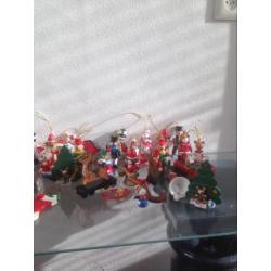Houten kerstboom versieringen