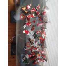 Houten kerstboom versieringen