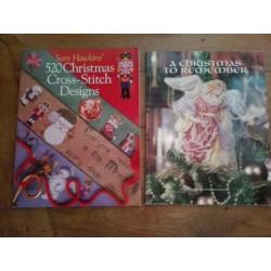 kerst borduur boeken