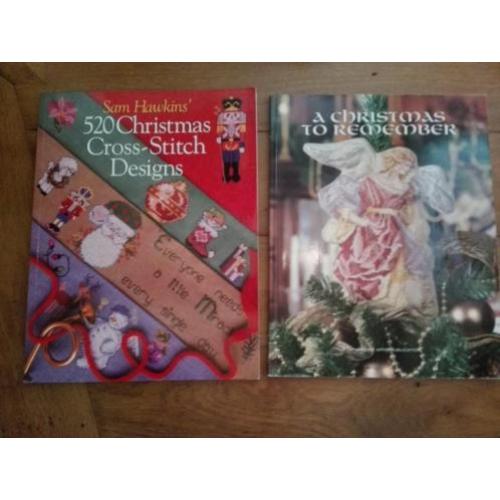 kerst borduur boeken