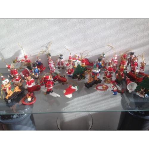 Houten kerstboom versieringen
