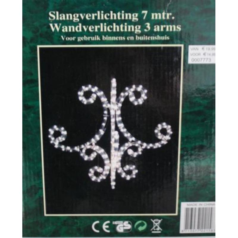 Wandverlichting 3 arms