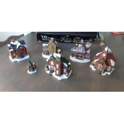 Huisjes voor kerstdorp
