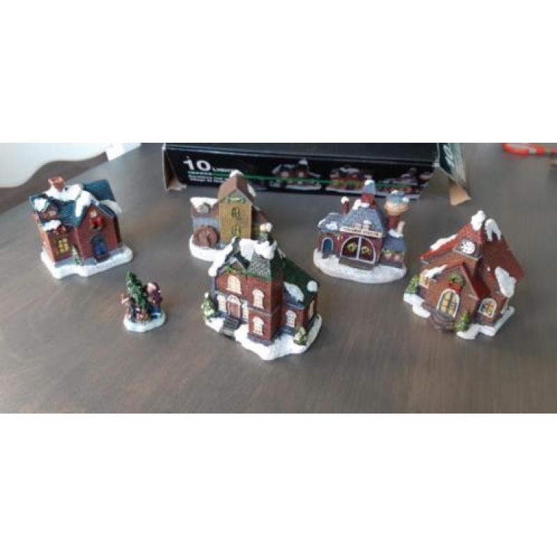 Huisjes voor kerstdorp