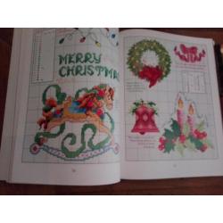 kerst borduur boeken