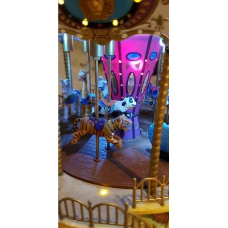 Lemax belmont carousel/ draaimolen leuk voor kerstdorp