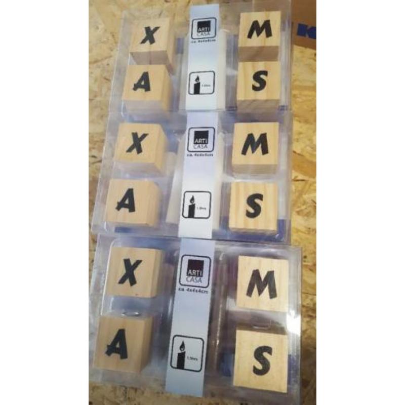 Partij 3 kerstspullen