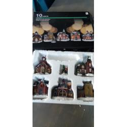 Huisjes voor kerstdorp