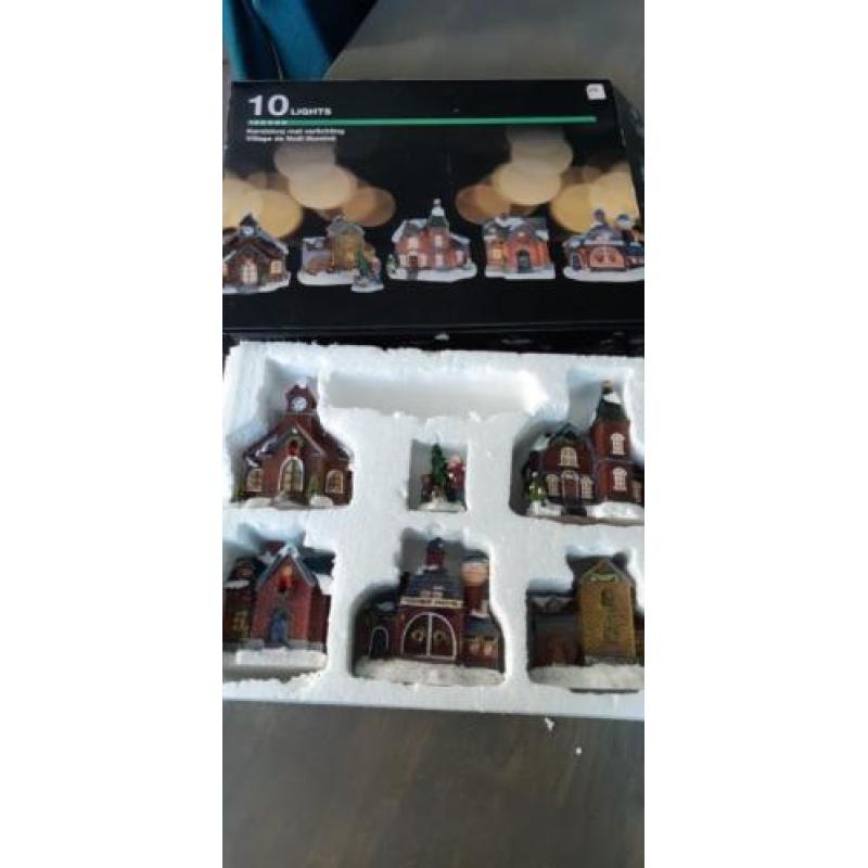 Huisjes voor kerstdorp
