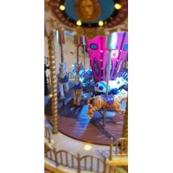 Lemax belmont carousel/ draaimolen leuk voor kerstdorp
