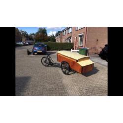 Antieke gazelle bakfiets