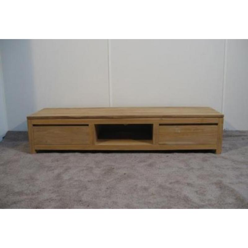 Scherp geprijsd teak tv meubel 240cm breed - Indoteak