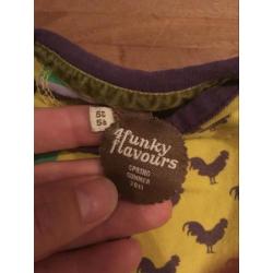 4 kruippakjes pyjama’s maat 50-56