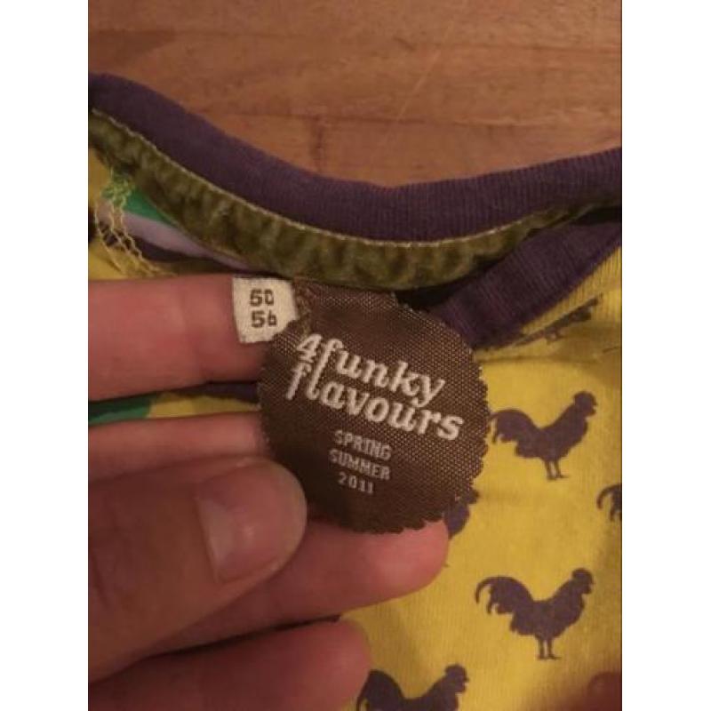 4 kruippakjes pyjama’s maat 50-56