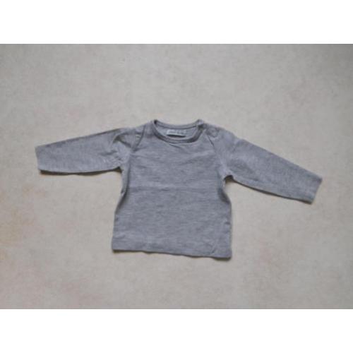 (N96) Effen grijze longsleeve