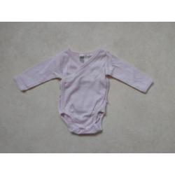 (H96) Licht roze rompertje