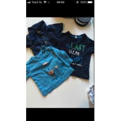 Newborn jongen maat 50/56 pakket