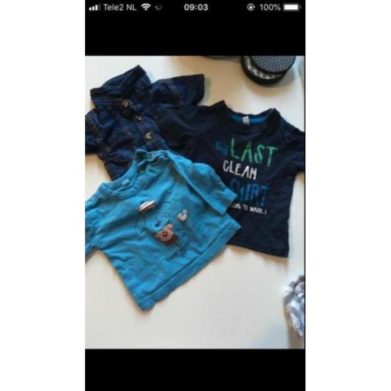 Newborn jongen maat 50/56 pakket