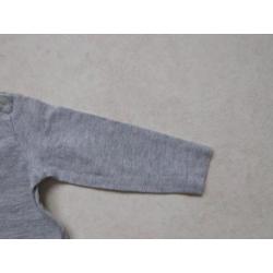 (N96) Effen grijze longsleeve