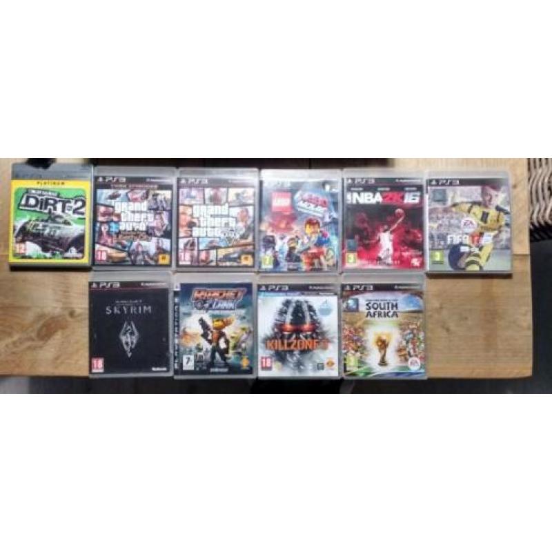 Playstation 3 met spellen en lcd tv