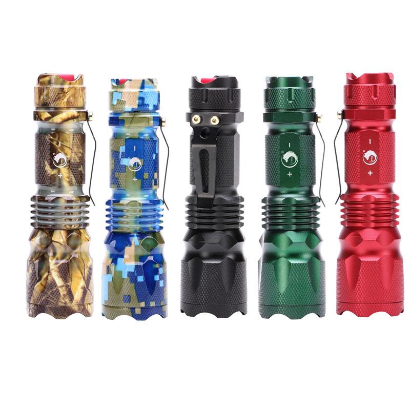 U King ZQ X1125 XPE 600LM 3Modes Zoomable LED Flashlight 14500