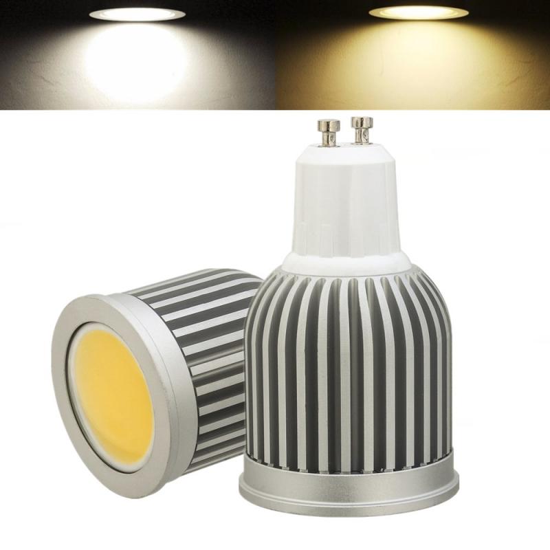 3W 5W 7W GU10 LED COB Spotlight Bulb Indoor Home Lamp Decoration AC85 265V
