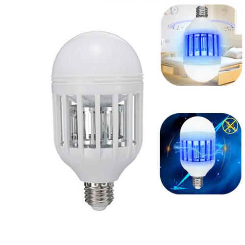 E27 15W 6500K 1000LM Anti Mosquito Insect Zapper LED Light Bulb AC220V