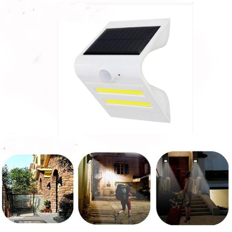 Solar Power PIR Motion Sensor COB LED Wall Light Outdoor Waterproof Garden Lamp te koop