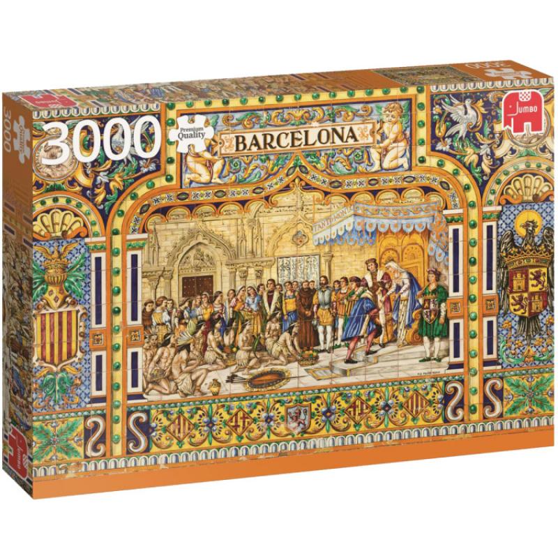Tegels uit Barcelona puzzel Jumbo beste