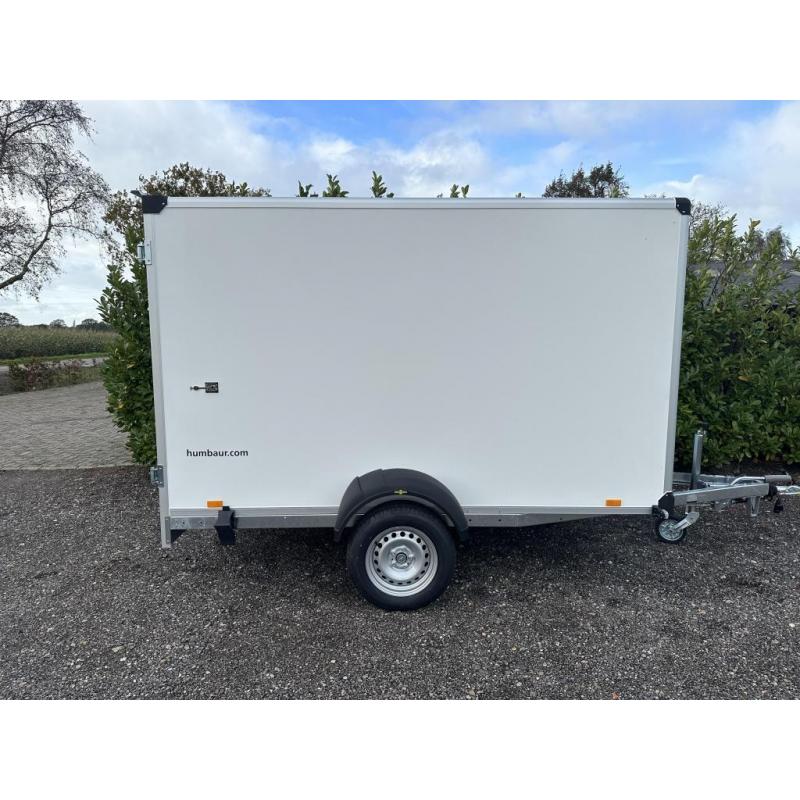 NIEUW XL Humbaur Enkelas Gesloten aanhangwagen
